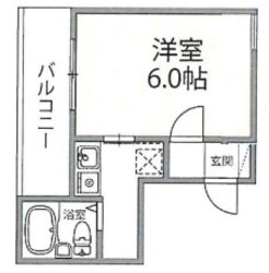 六甲駅 徒歩3分 1階の物件間取画像